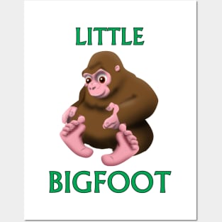 Little Bigfoot Posters and Art